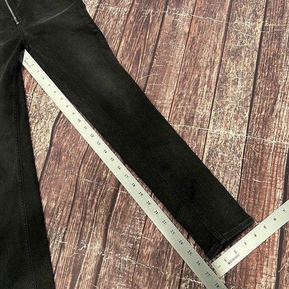 Rag & Bone Women Black Ash Coated Baxter Denim Stretch Jeans Size 26X26 (24X26)‎ - Picture 12 of 15